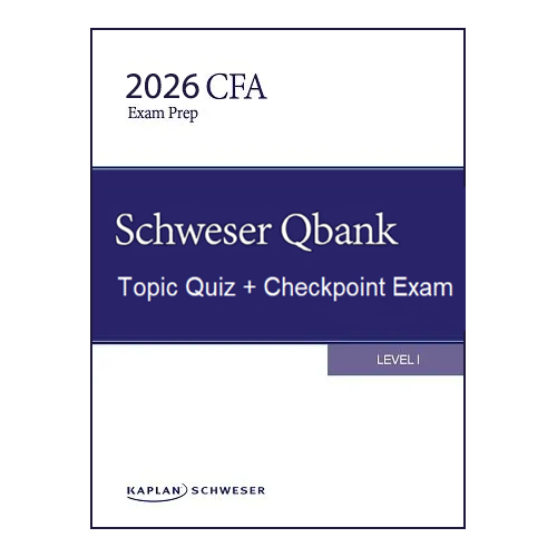 cfa schweser qbank level 1 2026