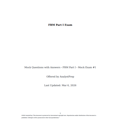 frm-analystprep-2026-part-1 qbank mock