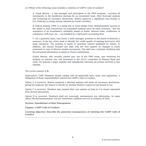frm-analystprep-2026-part-1 qbank mock 3