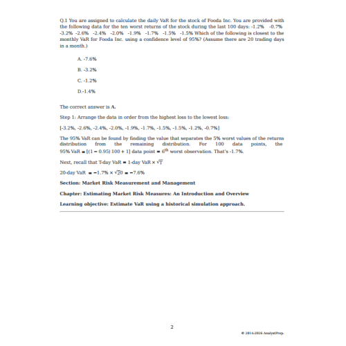 frm-p2-26-analyst-prep-mocks 2