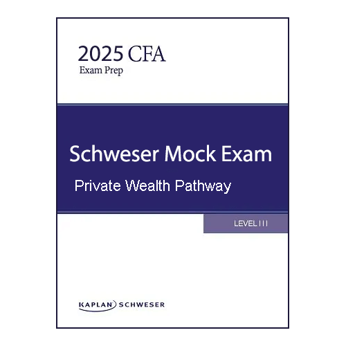 schweser mock level 3 private wealth cover